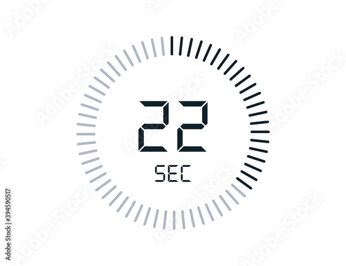 22 second timers Clocks, Timer 22 sec icon