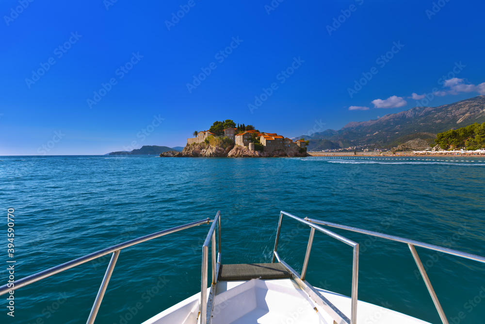 Obraz premium Island Sveti Stefan - Montenegro