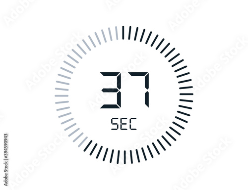 37 second timers Clocks, Timer 37 sec icon
