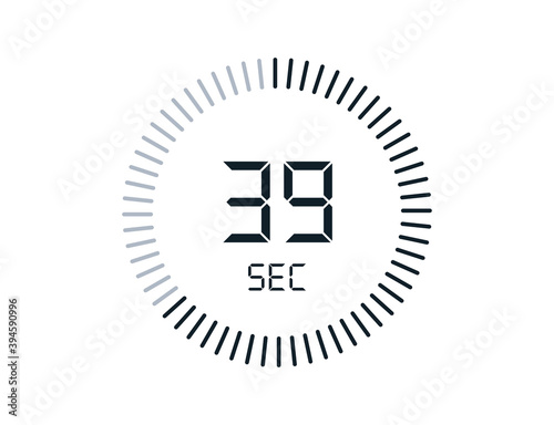 39 second timers Clocks, Timer 39 sec icon