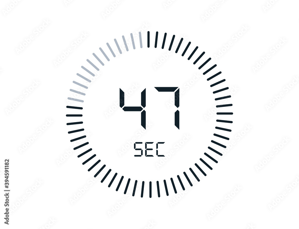 47 second timers Clocks, Timer 47 sec icon 47 second timers Clocks, Timer 47 sec icon