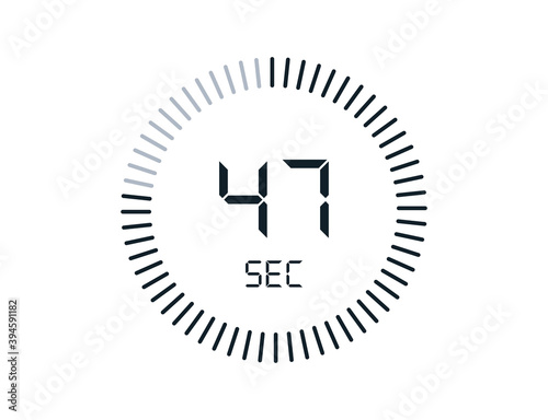 47 second timers Clocks, Timer 47 sec icon