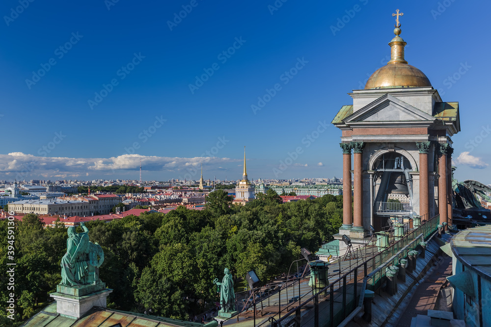 View from Saint Isaac's Cathedral - St. Petersburg Russia