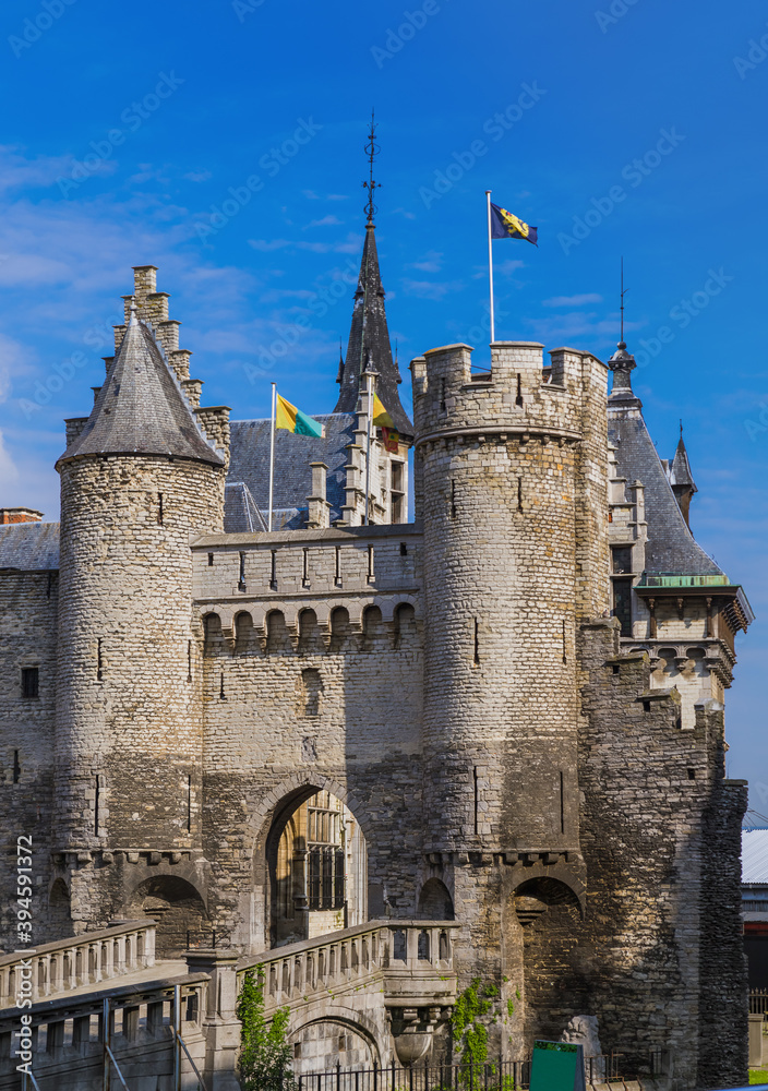 Steen castle in Antwerp Belgium