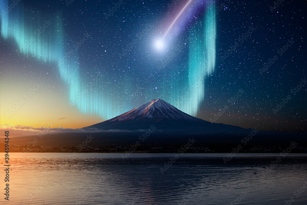 富士山と宇宙