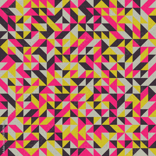 Abstract Geometric Pattern generative computational art illustration