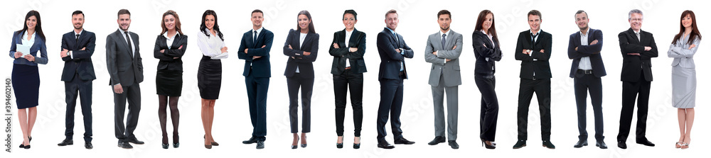 Young attractive business people - the elite business team Young attractive business people - the elite business team