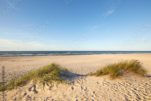 Leba Baltic sea coast