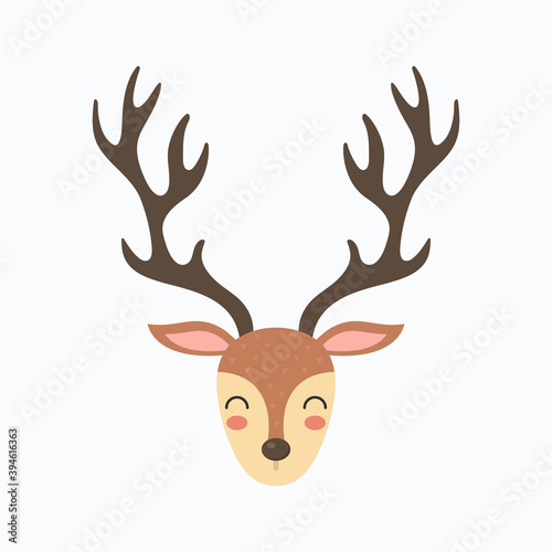 Christmas Reindeer vector illustration
