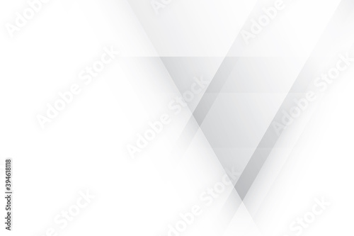 Abstract geometric white and gray color background. Vector, illustration.	