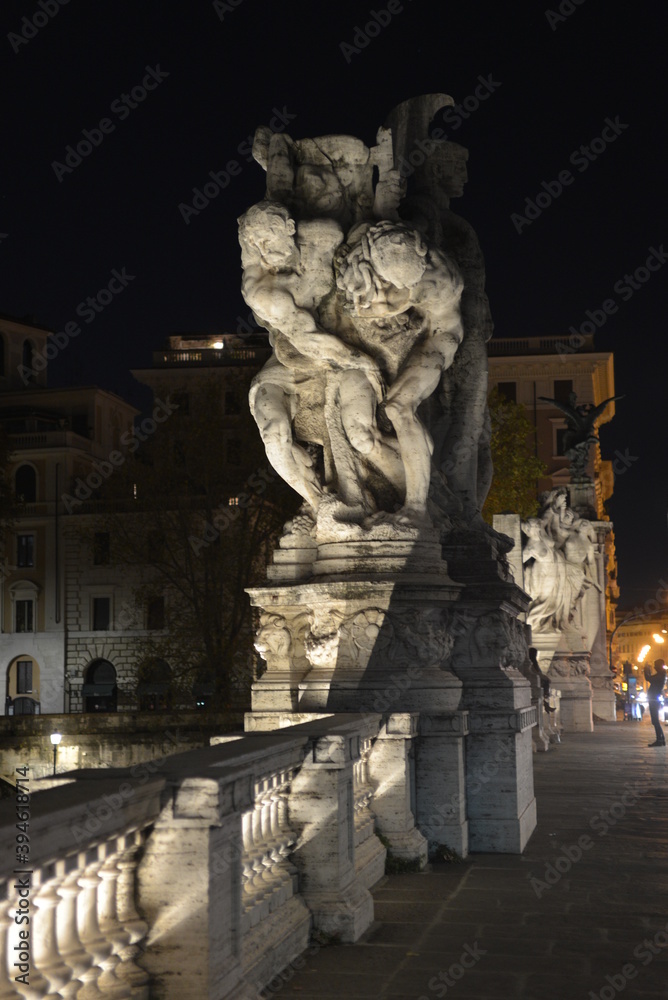 Naklejka premium Scorci di Roma
