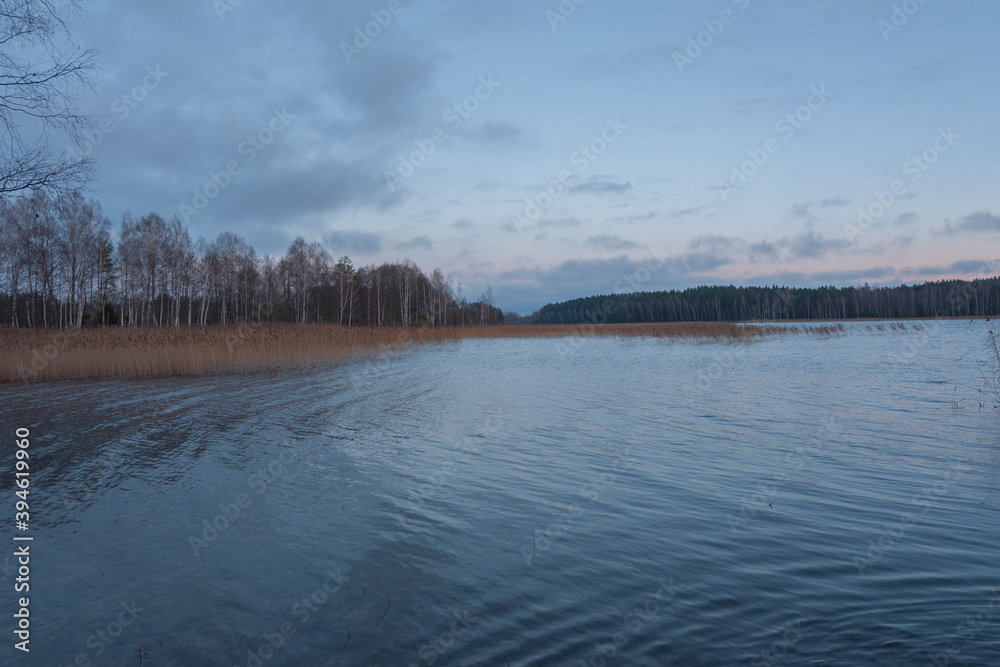  Lake in the north of the Republic of Belarus