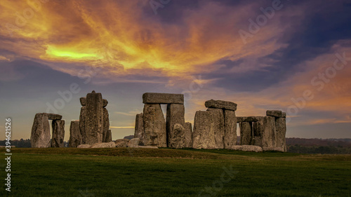 Stonehenge Dramatic Evening