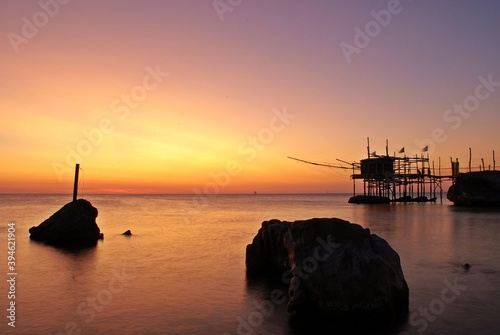Naklejka trabocco abruzzo