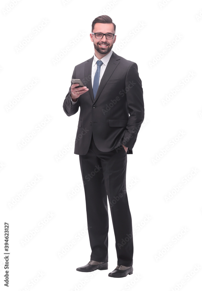 group of diverse young business people looking at their smartphone screens. group of diverse young business people looking at their smartphone screens.