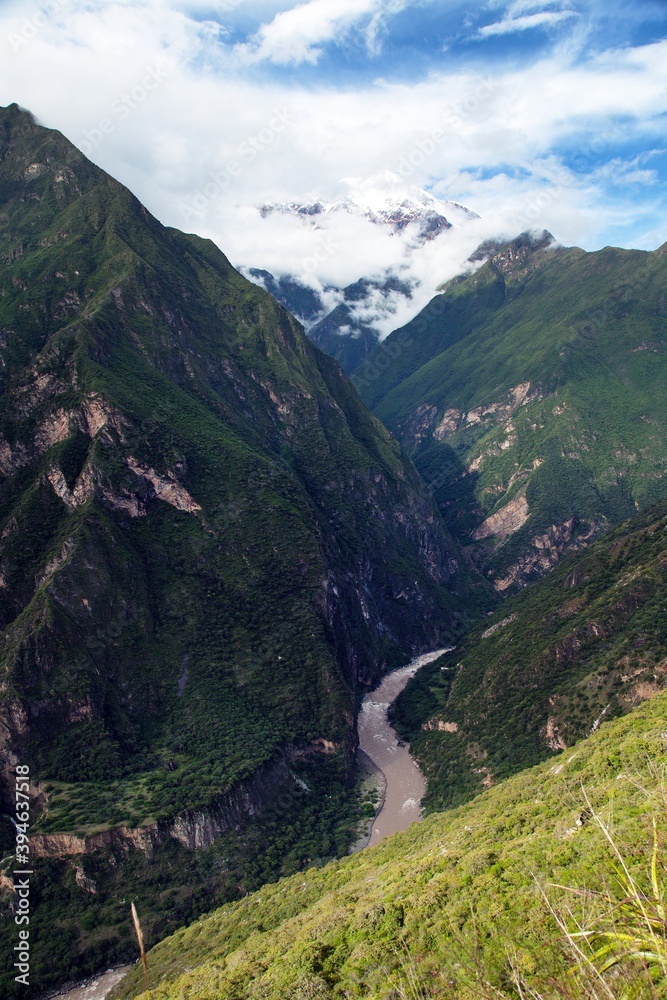 Rio Apurimac peru Andes mountains Amazon river Rio Apurimac peru Andes mountains Amazon river