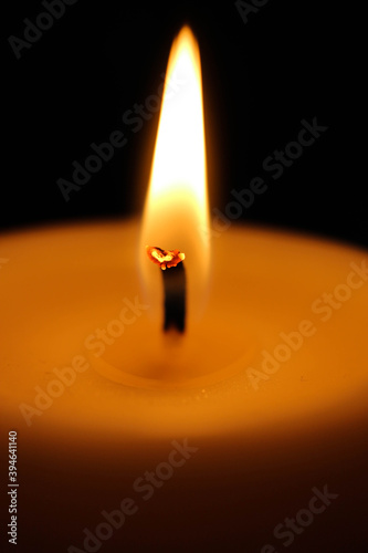 Wallpaper Mural vertical wallpaper background burning candle in the dark close up Torontodigital.ca