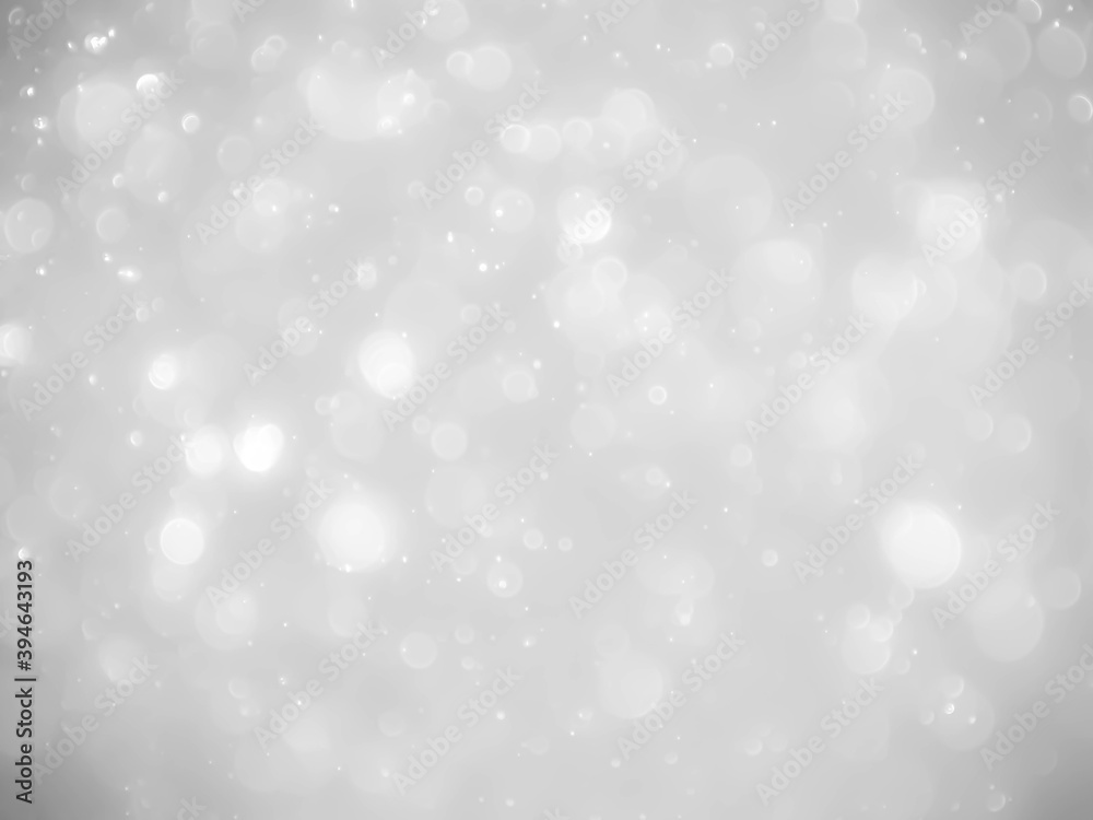 christmas background white snow.White and Silver lights on bokeh abstract background. christmas background white snow.White and Silver lights on bokeh abstract background.