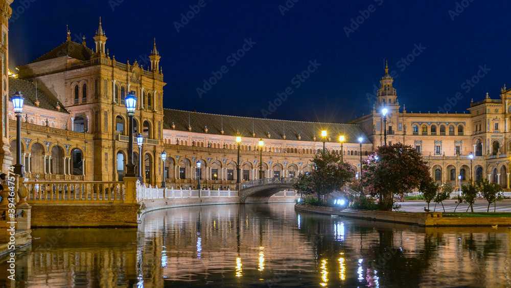 Square of Spain, Seville