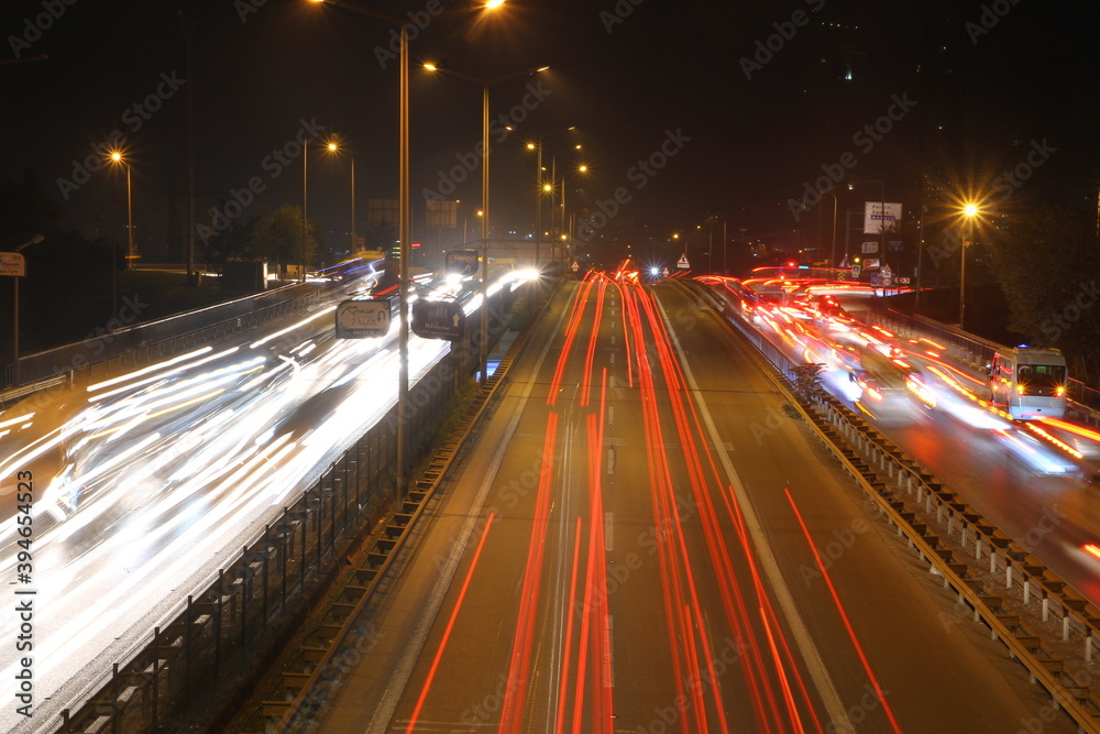long exposure traffic density long exposure traffic density
