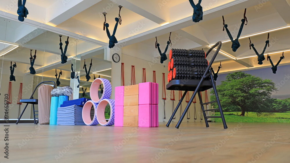 Yoga equipment in the gym, China Yoga equipment in the gym, China