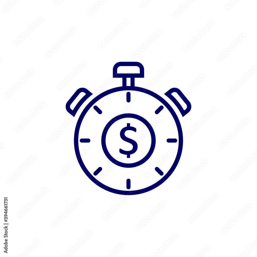 Money Time logo design vector template, Business logo design concept, Icon symbol Money Time logo design vector template, Business logo design concept, Icon symbol