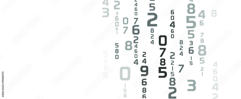 Creative and modern background with numbers. Creative and modern background with numbers.