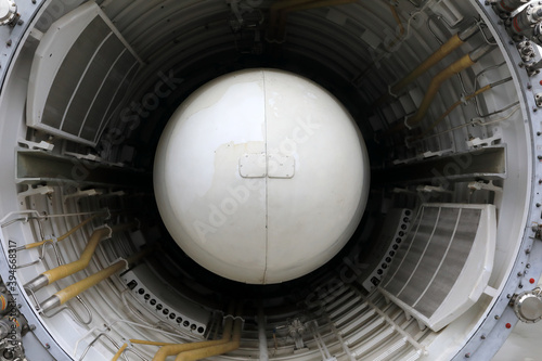 Obraz na płótnie View of intercontinental ballistic missile