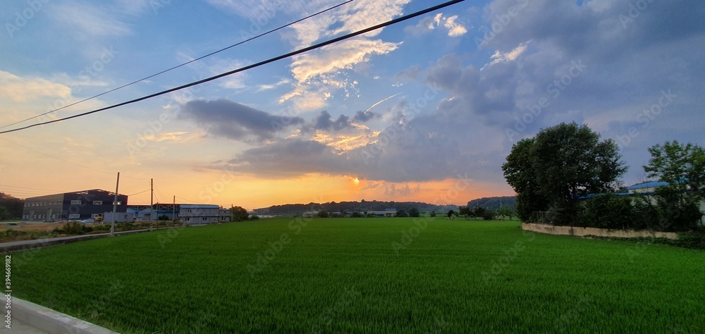 Obraz premium 해질무렵