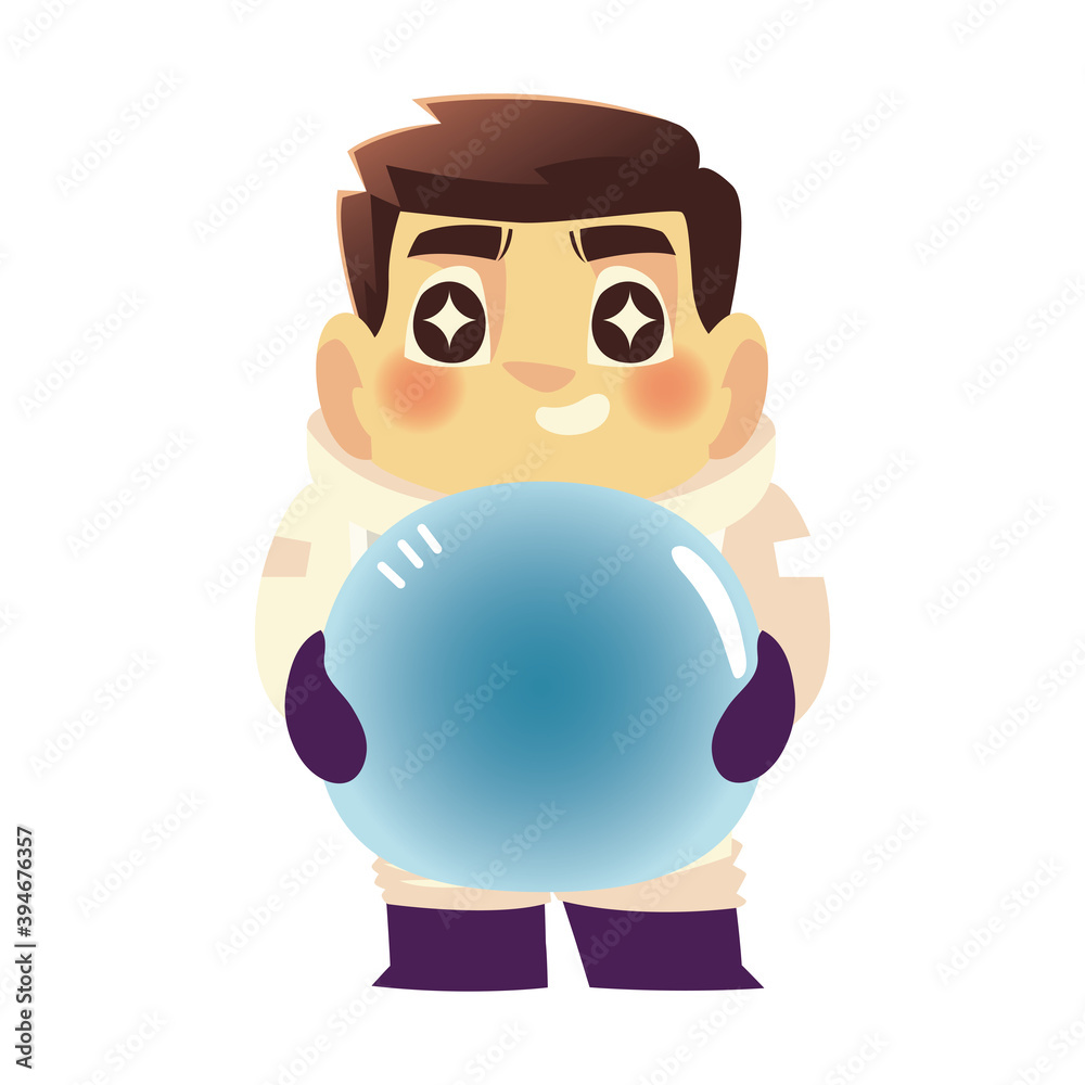 cute astronaut with helmet and suit cartoon space cute astronaut with helmet and suit cartoon space