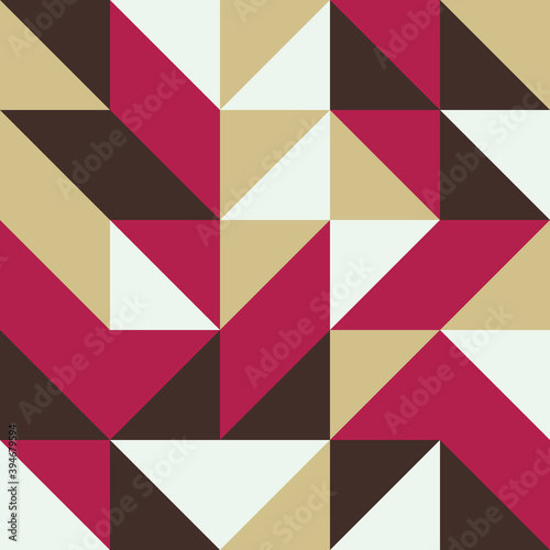 Abstract Geometric Pattern generative computational art illustration