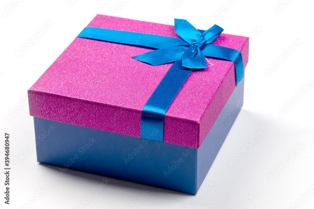 box for gifts on white background box for gifts on white background