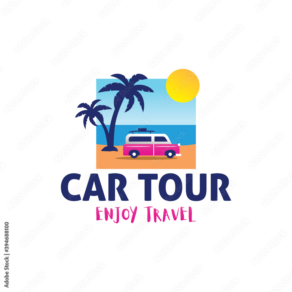 Obraz premium Travel Logo design Concept