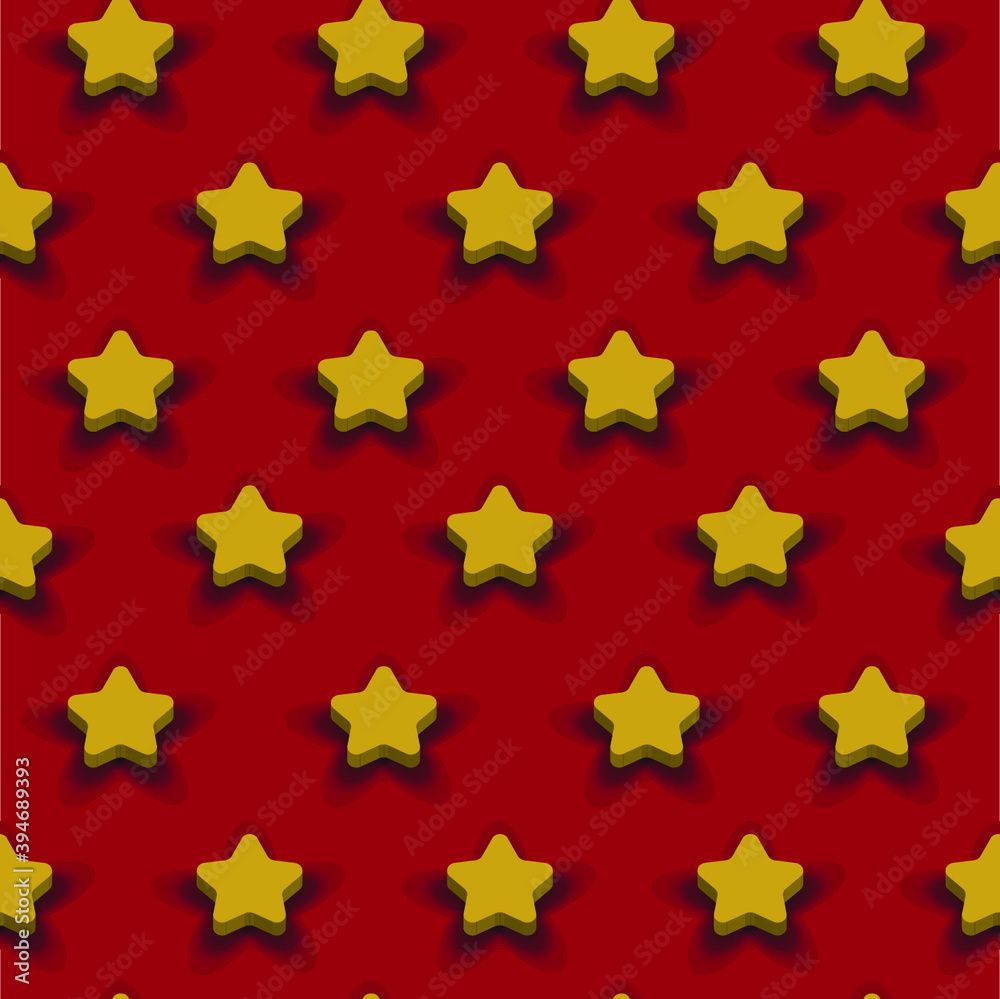 Design of a 3d star pattern. Design to congratulate Christmas. Editable vector. Design of a 3d star pattern. Design to congratulate Christmas. Editable vector.