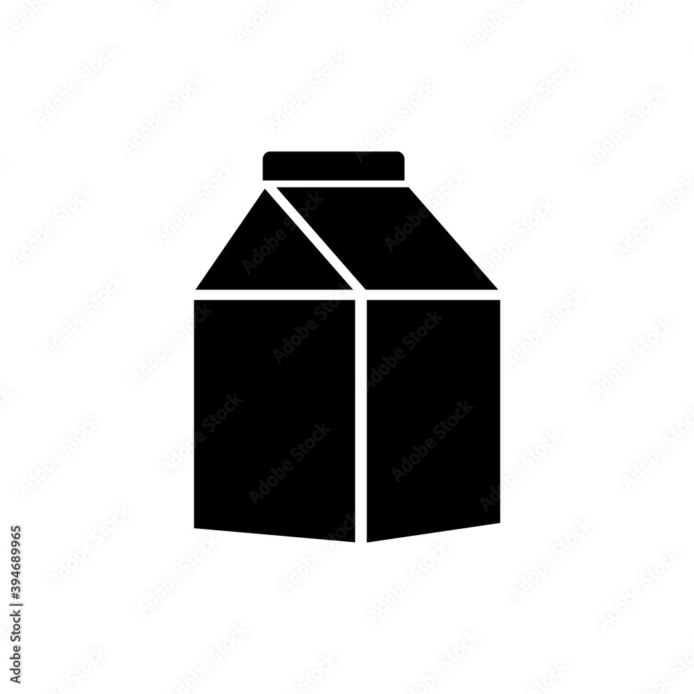 Milk icon, logo isolated on white background Milk icon, logo isolated on white background