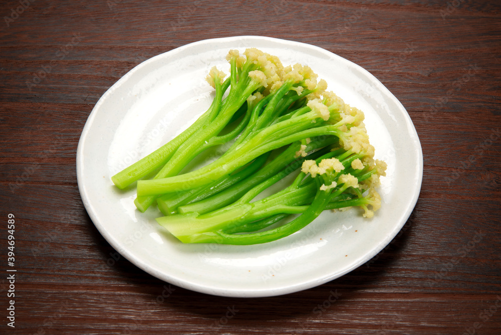 茹でたスティックカリフラワー 茹でたスティックカリフラワー