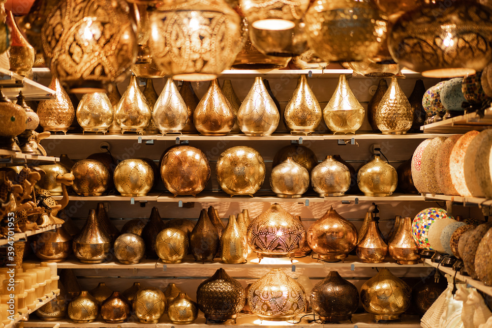 Decorative table lamps. Arabic style Decorative table lamps. Arabic style
