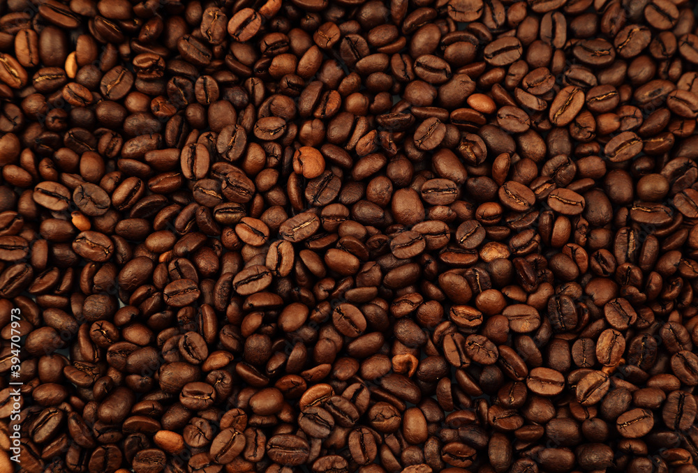 Fototapeta premium Roasted coffee beans