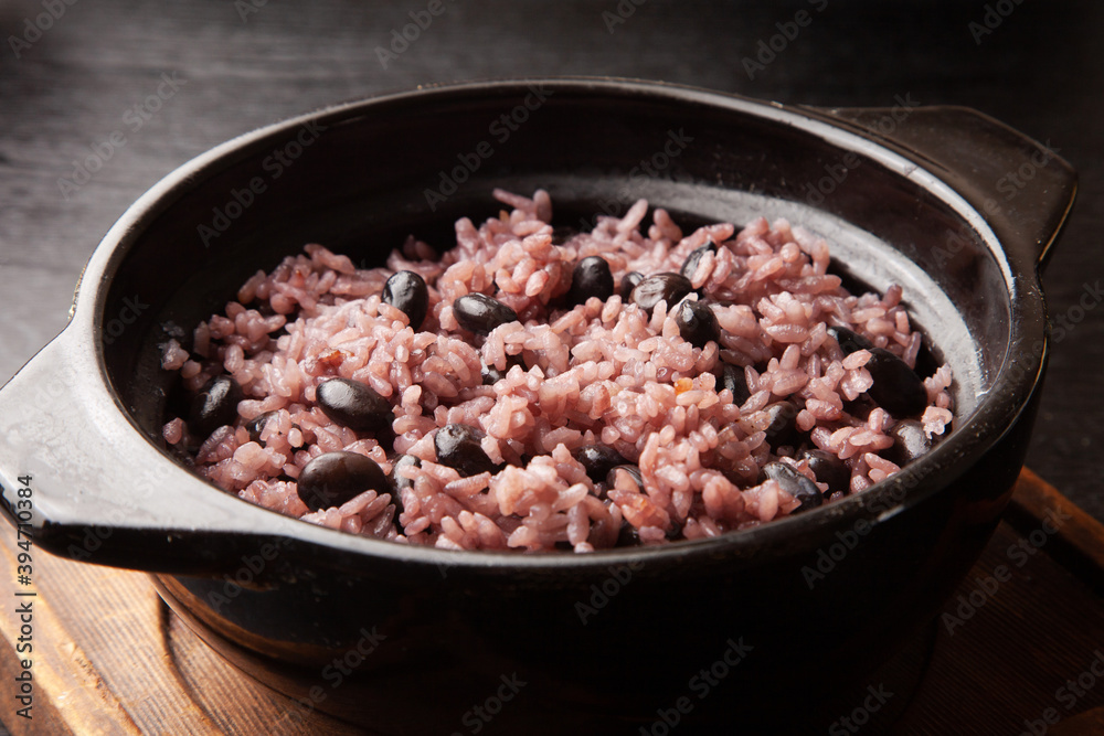 黒豆の炊き込みご飯 黒豆の炊き込みご飯