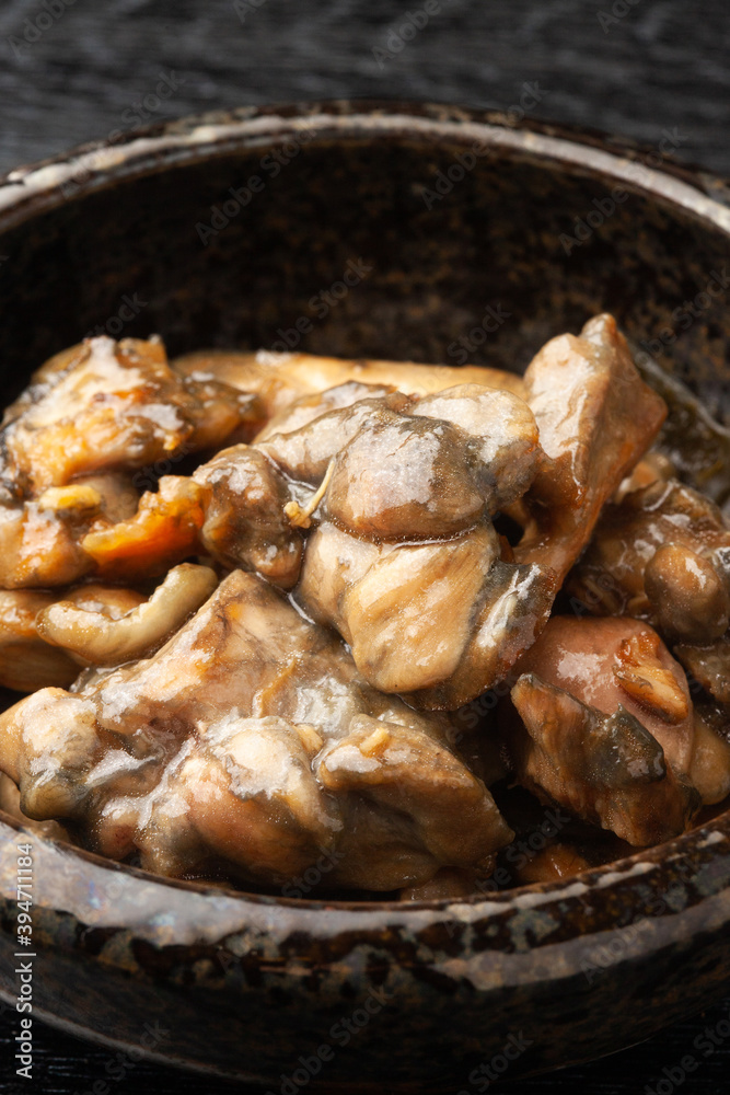 鶏肉の炭火焼き 鶏肉の炭火焼き