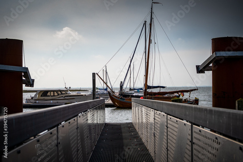 Fototapeta Naklejka Na Ścianę i Meble -  Spiekeroog Hafen