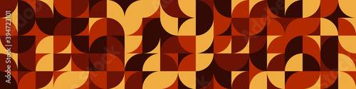 Abstract Geometric Pattern generative computational art illustration