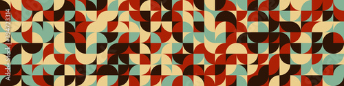 Abstract Geometric Pattern generative computational art illustration