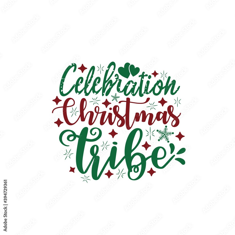 Celebration. Christmas Tribe Celebration. Christmas Tribe