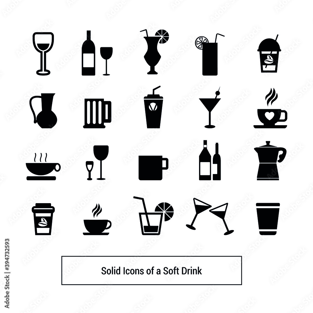 Vector image. Collection of nice buttons of different drinks. Vector image. Collection of nice buttons of different drinks.