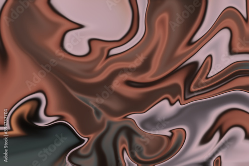abstract colorful liquid background with waves