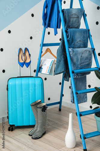 Creative interior of modern...