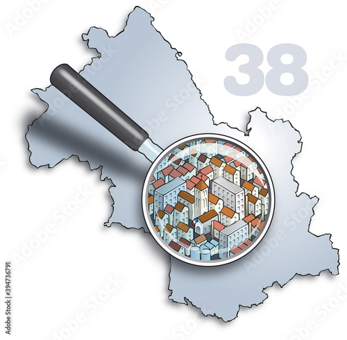 38 Gros plan sur l'Isère