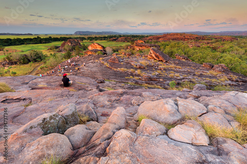 Ubirr Rock Nadab Lookout, Kakadu National Park photo