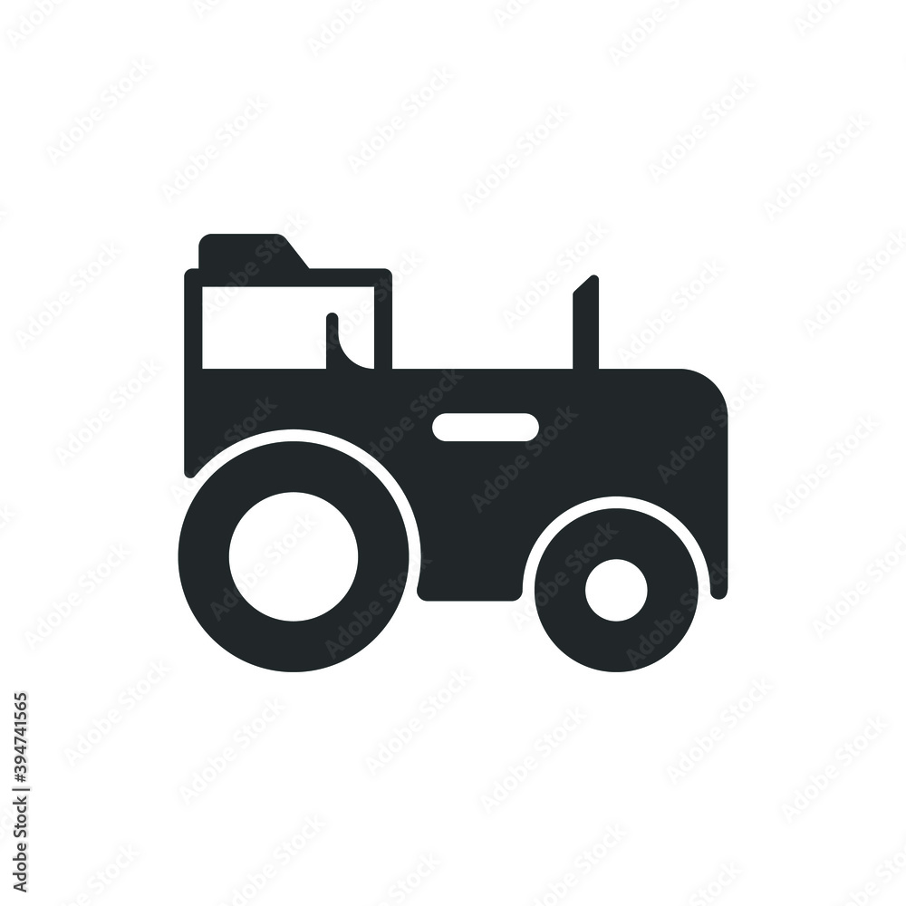 tractor agriculture icon vector illustration tractor agriculture icon vector illustration